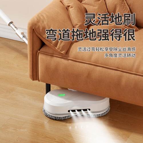 新款无线电动拖把家用自动清洁免洗拖地机擦地喷水一体机懒人拖把