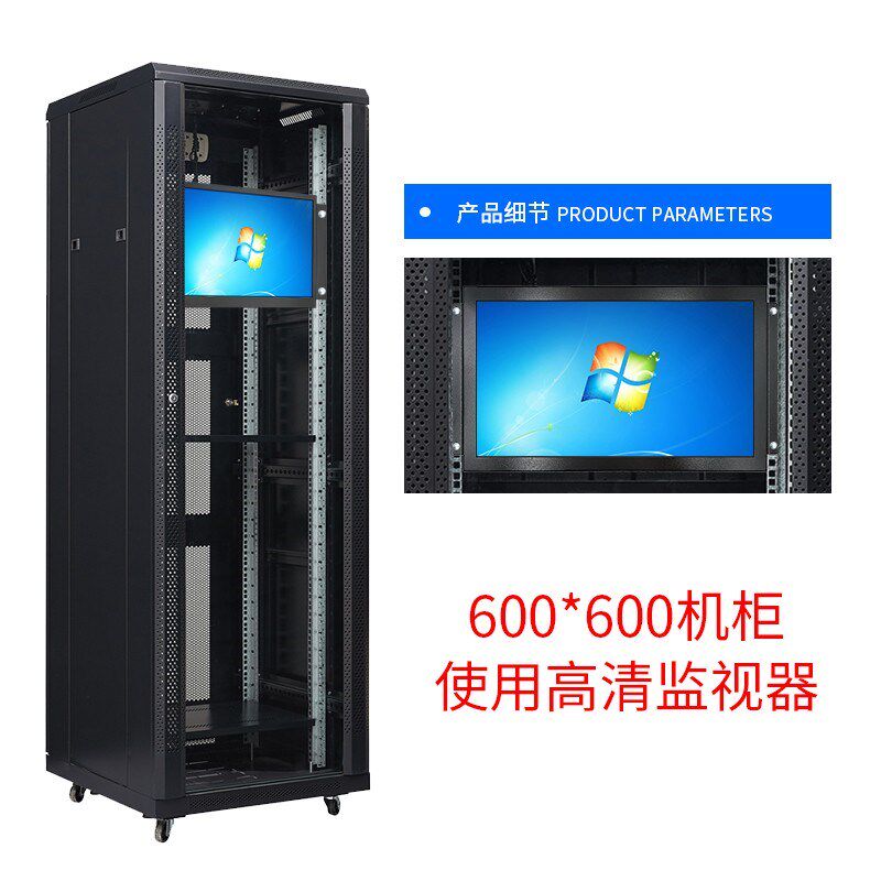 17/19英寸上架式标准机柜显示器航空机箱电柜监视器电阻电容1080P