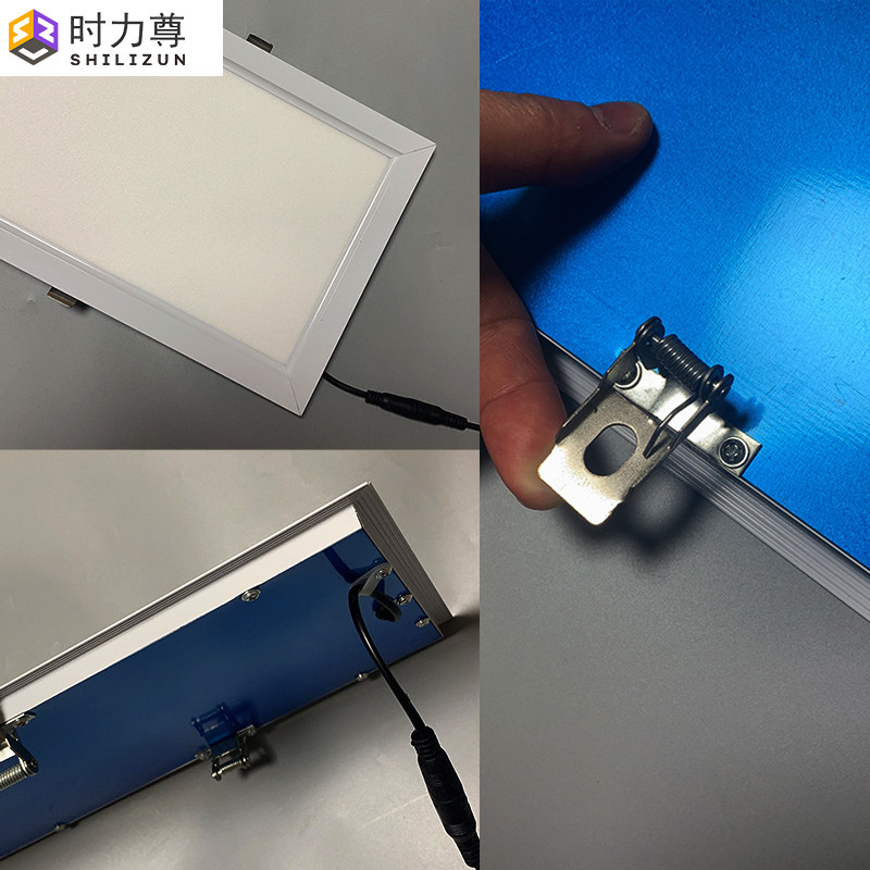超薄嵌入式led长条灯办公室吸顶灯面板灯石膏板吊顶内嵌式平板灯