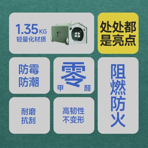 毛毡板猫窝可拆卸折叠款猫别墅四季通用毛毡宠物窝