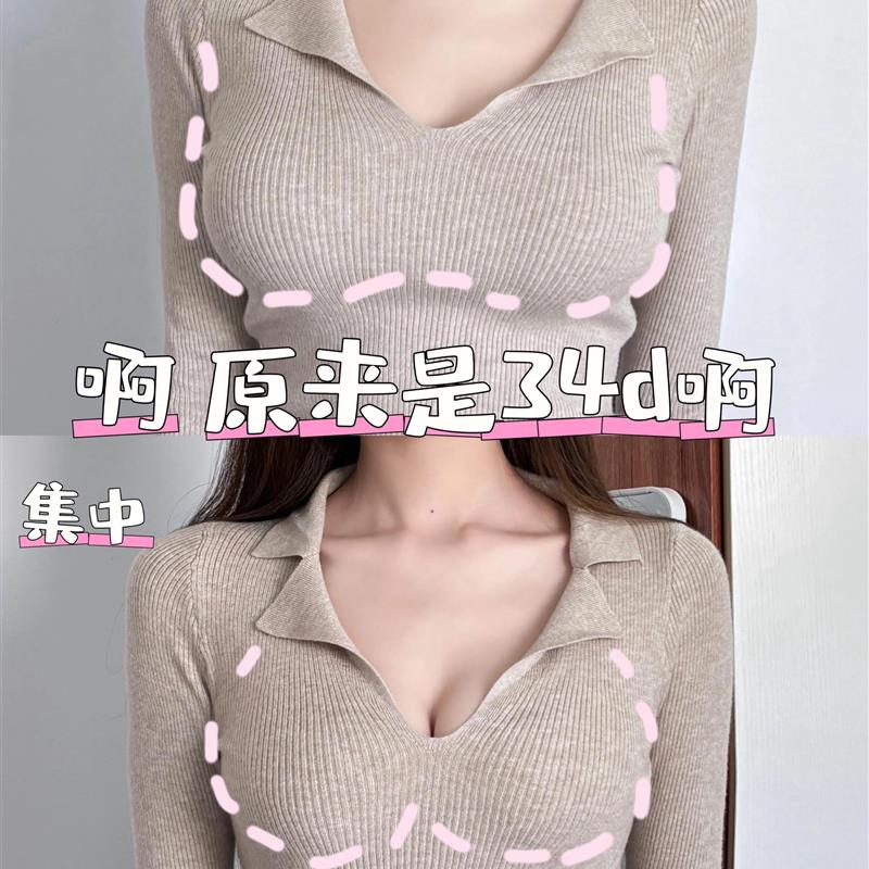 大胸内衣聚拢漫画胸外扩上托软钢圈文胸全罩杯薄款圆胸胖mm大码