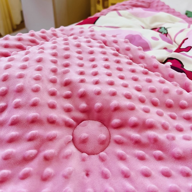 豆豆被春秋儿童幼儿园专用盖毯新生婴儿冬季毛毯宝宝小被子