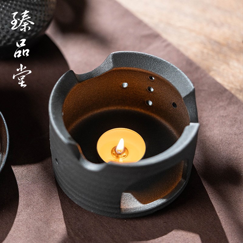 臻品堂 陶瓷温茶炉套装茶壶底座蜡烛加热保温提香暖茶器烘茶炉