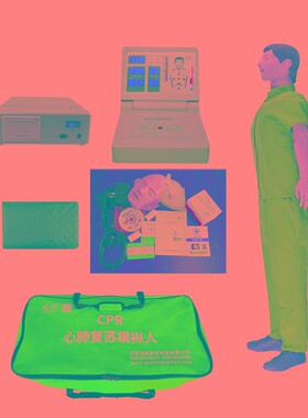 心肺复苏模拟人 CPR心脏复苏急救训练人体模型医学用教学模型假人