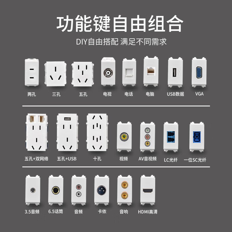 国际电工隐藏式地插纯平超薄网路线嵌入带底盒家用地面不锈钢地插