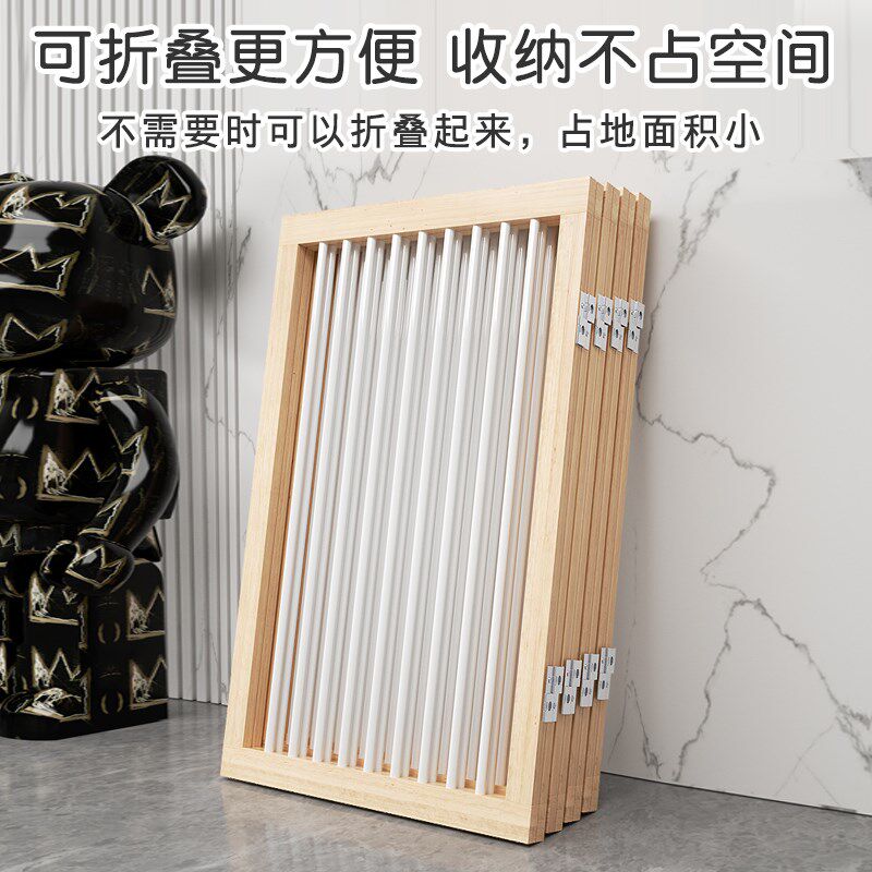 宠物围栏室内家用伸缩栅栏可移动折叠防猫门栏楼梯阳台拦狗防护栏