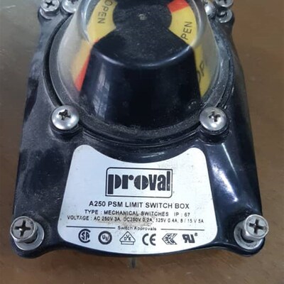 proval气动阀门限位开关A250 PSM LIMIT SWITCH BOX