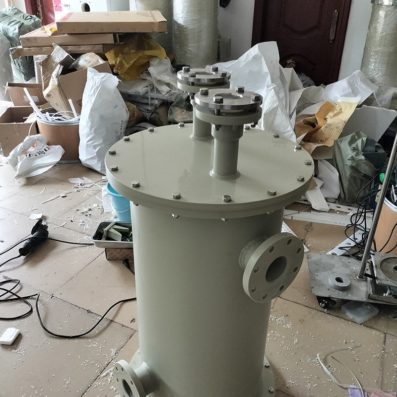 耐高温蒸汽管冷凝器和蒸发器厂家 PP塑胶壳管式换热器 工业制冷机