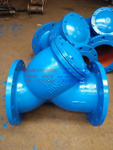 球磨铸铁管道 Y型水过滤器 GL41H-16定做不锈钢滤网DN200 250 300