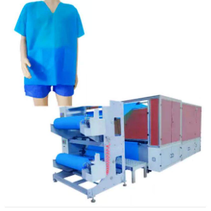 全自动无纺布外服Model-DX造机科制 P制P透气防尘反穿罩衣作机