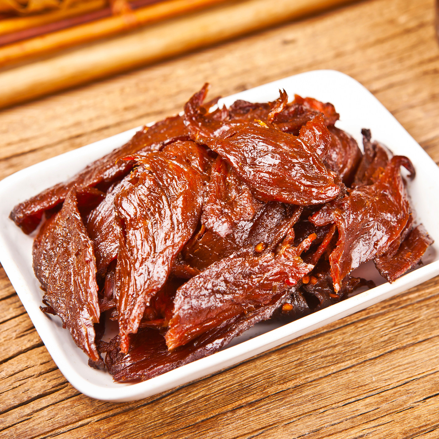 俏乡公手撕酱板牛肉干即食零食
