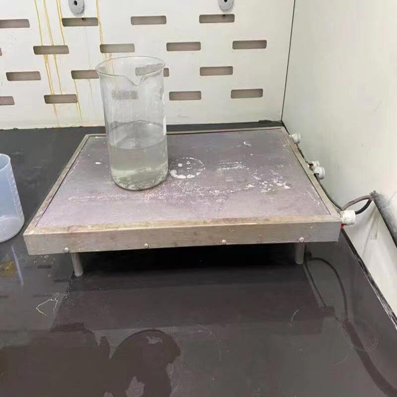 长方形干烧加热板实验室烧杯加热平面发热盘陶瓷板加热片底座加高