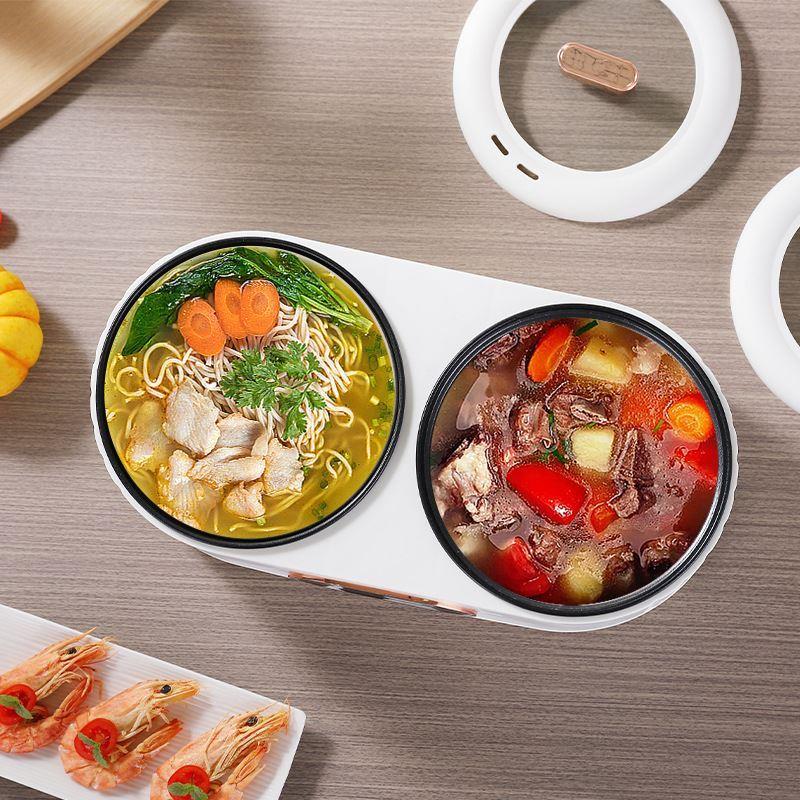 双胆锅双胆迷你电饭锅可预约多功能家用鸳鸯锅胆火锅电锅专用小锅