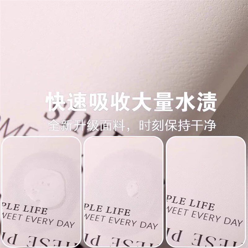 厨房L型吸油吸水防滑家用软垫免洗可擦防摔地垫耐脏高级感可定制