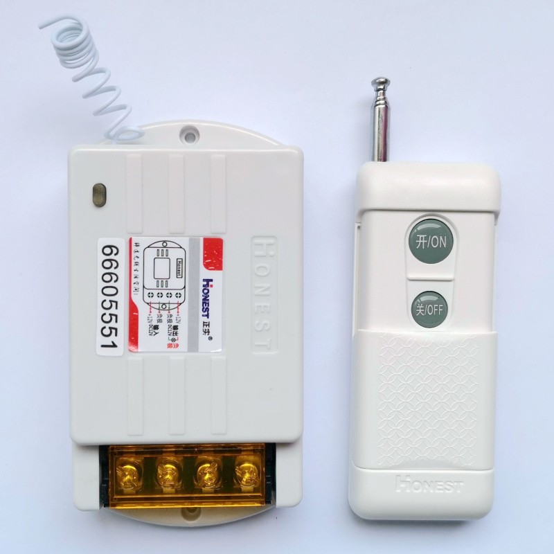 12v/24V 30A无线遥控开关大功率货客车用油泵水泵电磁阀电机电器