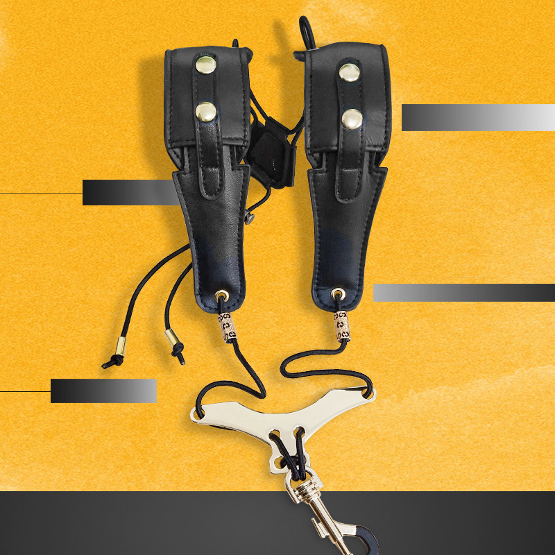 中音高音萨克斯次萨通用双肩背带成人儿童可调节韩式挂带加厚脖带