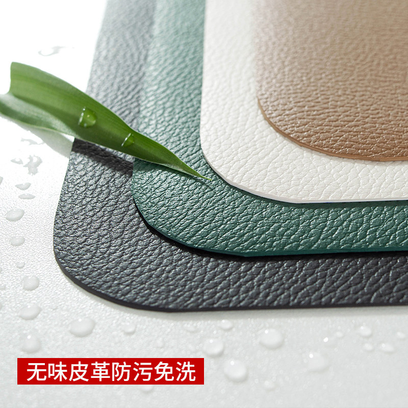 北欧皮革电视柜桌布盖布茶几垫防尘罩布防水防油长条梳妆台餐桌垫