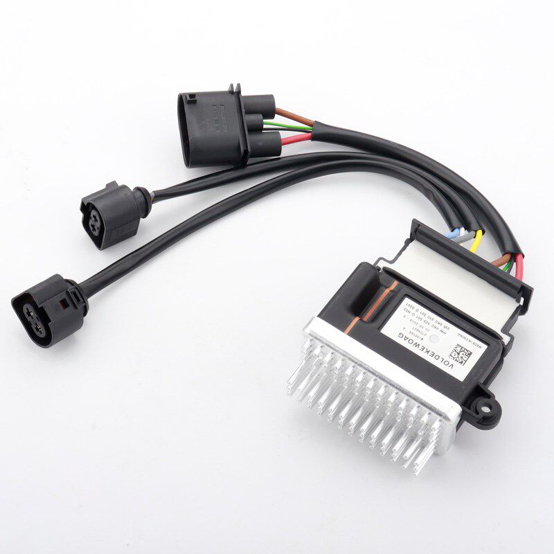 适用奥迪A4L B8 A6L C6 C7 Q5A5电子风扇控制器模块 电子扇继电器