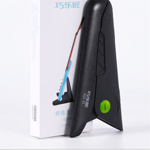 鳄鱼立式电吉他支架a架子放置架贝斯架琴架吉他放置架吉他架尤克