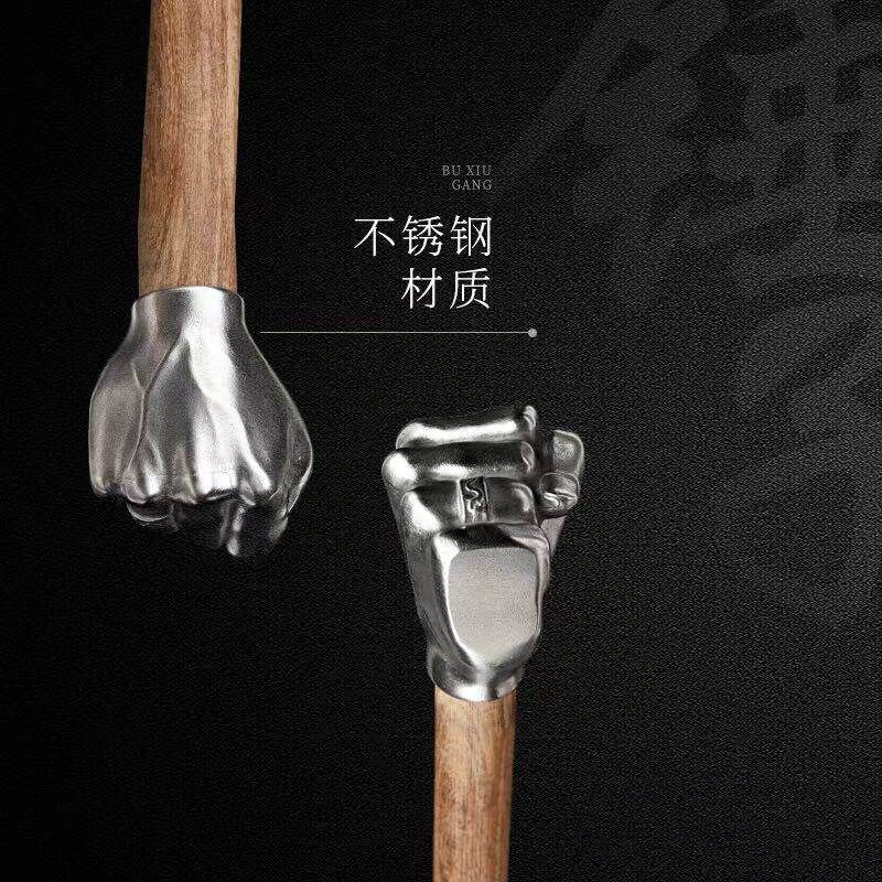 拳头锤工艺品摆件不锈钢拳头锤子五金工具实心铁锤车载工具多功能