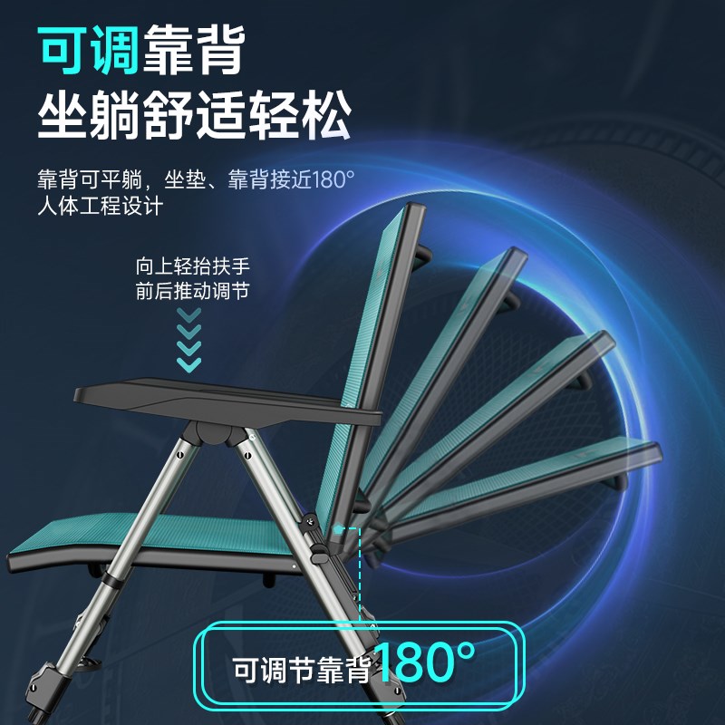 雷臣小欧式折叠钓椅2024新款X6多功能便携超轻全地形配件钓鱼专用图片