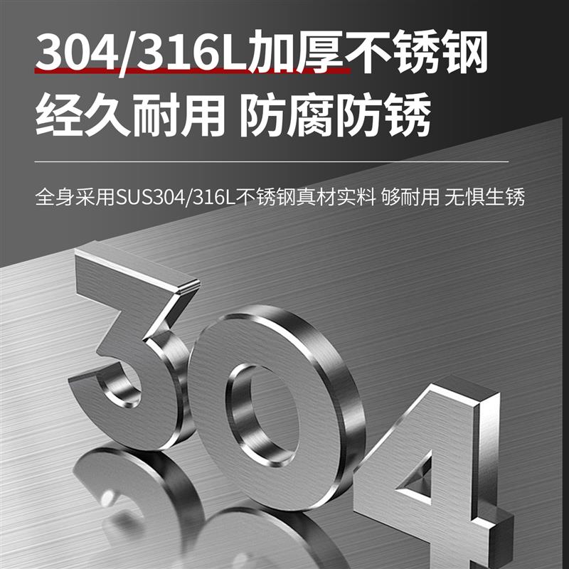 304不锈钢量杯带刻度食品级厨房烘焙大容量计量杯 导流嘴不锈钢杯图片