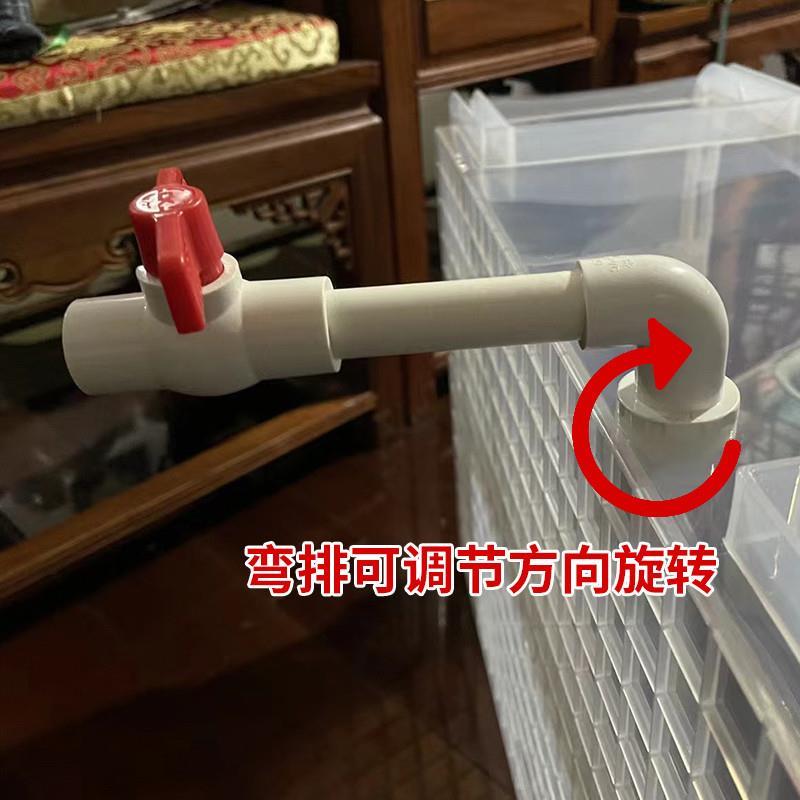 养鱼专用缸家用塑料乌龟缸生态缸养乌龟专用缸小型鳄龟别墅养鱼箱图片