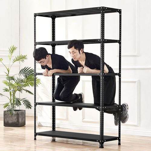 仓库货架置物架多层落地家用超市铁架子阳台储物架角钢仓储展示架