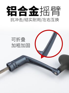 狼王纺车轮大型鱼线轮渔轮大物远投轮全金属浅线杯远航钓鱼轮海竿