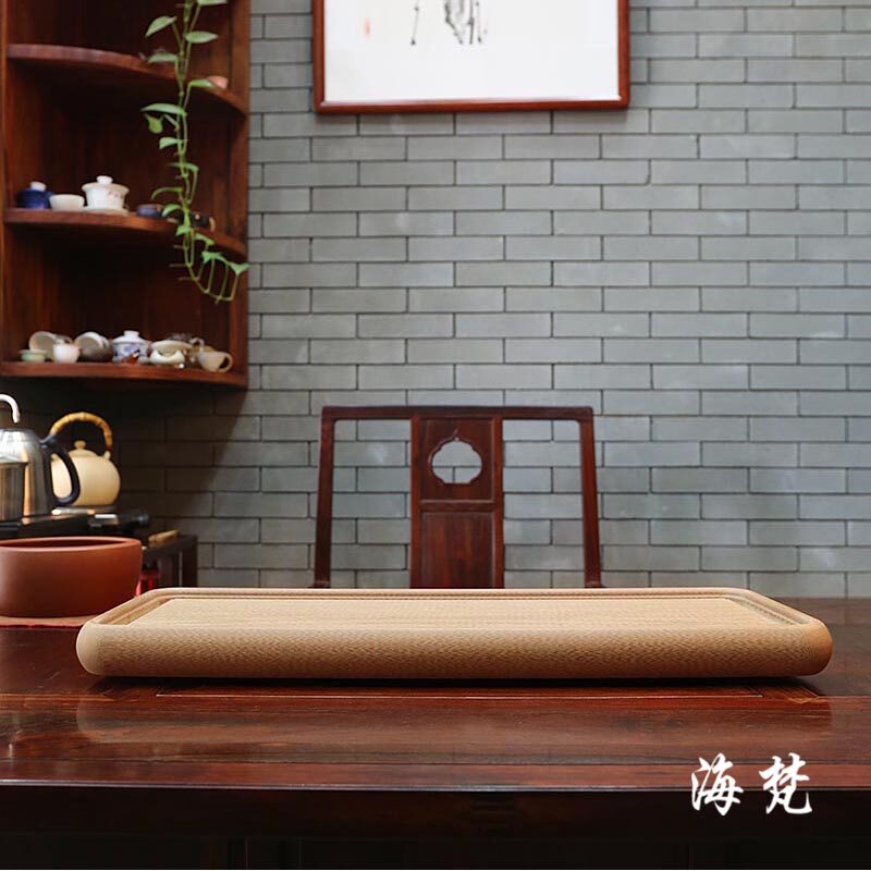 电木茶具家用简约大号茶盘茶道胶木茶台精致茶座功夫套装排水托盘