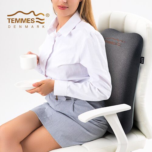 丹麦TEMMES泰梅斯 办公室腰靠垫靠枕 记忆棉孕妇腰靠汽车腰枕