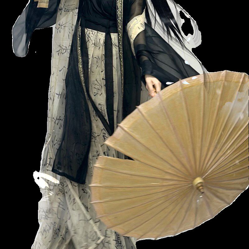柳汀居汉服 云衫 大袖衫千字文书法裙褶裙吊带日常国风仙气武侠风