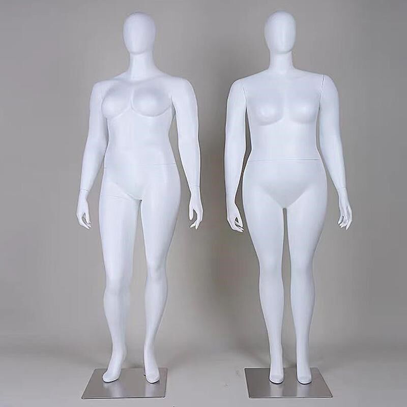 服装加大码模特道具男全身女肥胖假人偶欧美XL胖妈拍照仿真展示架