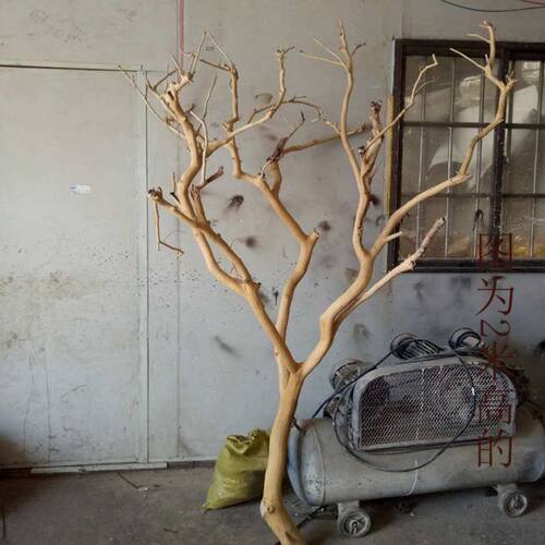 天然干树枝树装饰客厅婚礼树路引道具落地摆件枯树杆造景花艺玄关