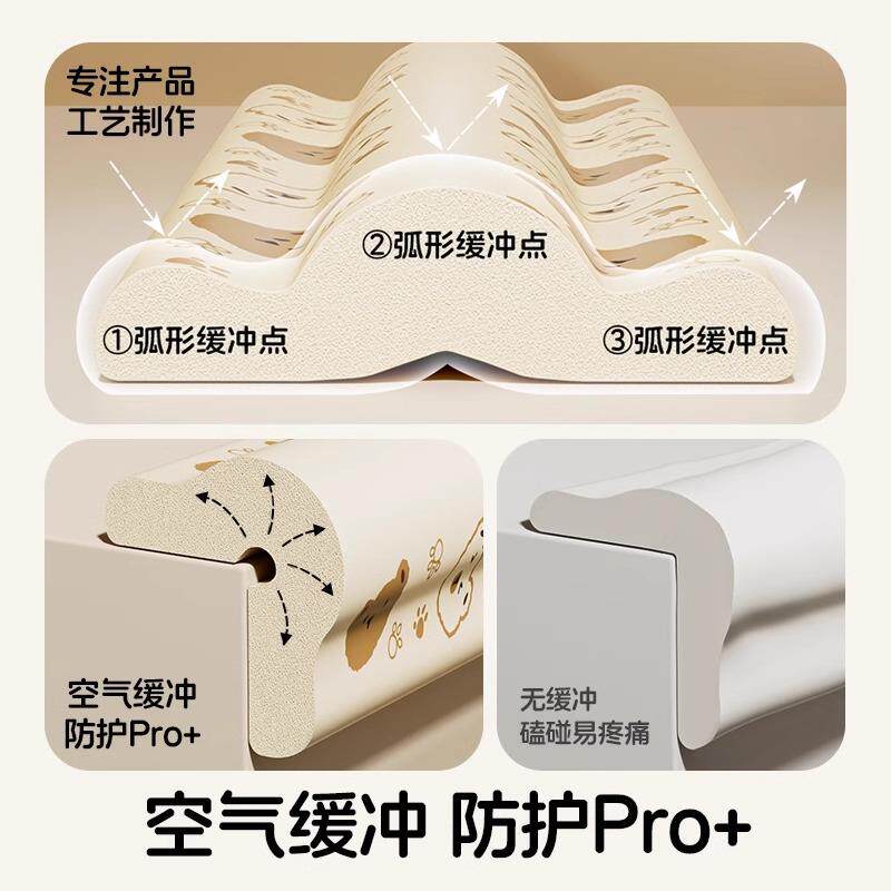 儿童防撞条环保防撞护角保护婴儿飘窗磕碰桌角包边贴软包墙角桌子