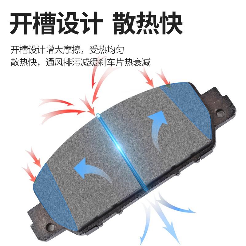适配于长安CS75刹车片原厂陶瓷制动片原装汽车前后轮刹车皮四片装