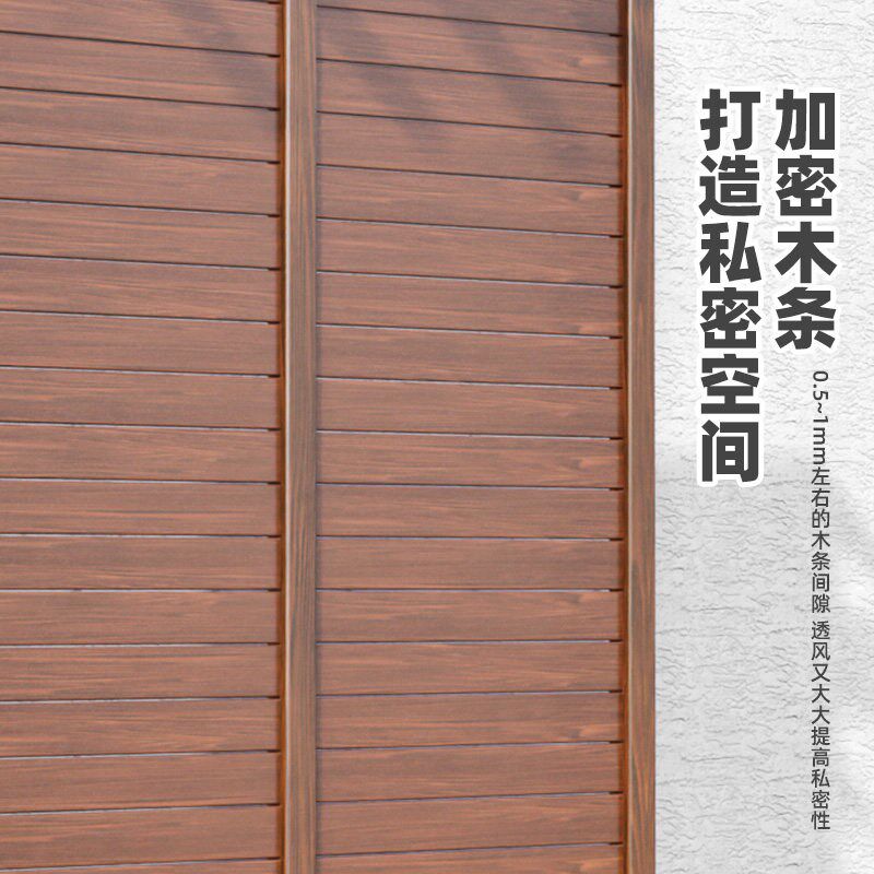 防腐木花箱栅栏隔断围栏花盆户外庭院阳台花园专用种植箱爬藤花架
