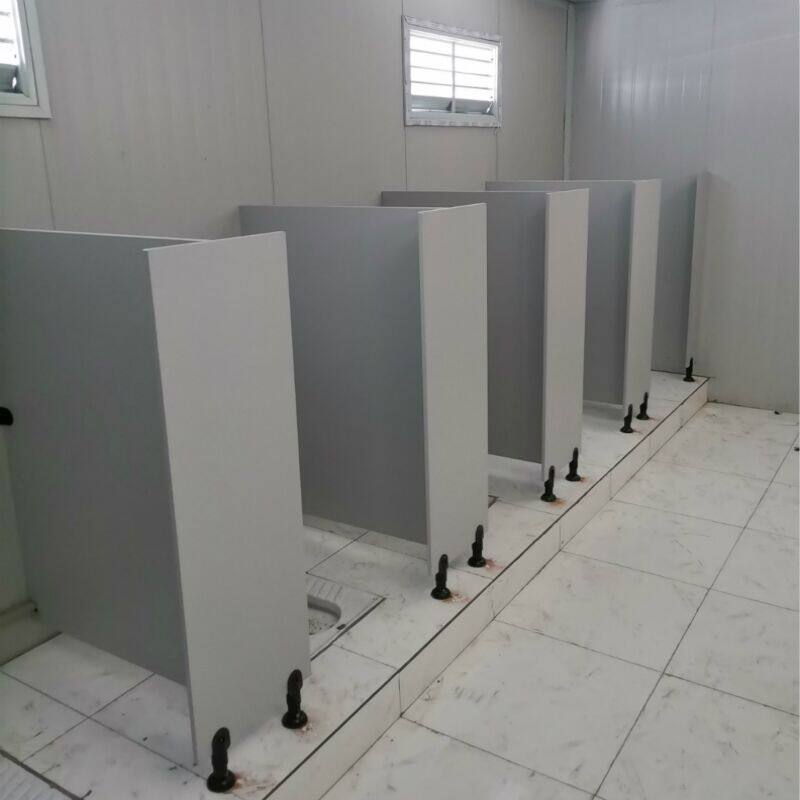 公共简易卫生间隔断板工地T型L型厕所隔断门学校洗手间小便池挡板