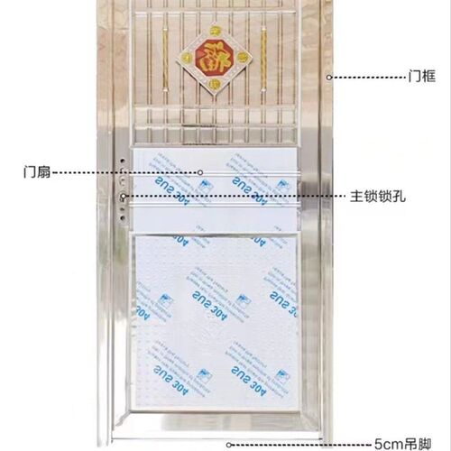 304不锈钢门阳台门防盗门加厚入户门平框特厚进户门出租屋单门