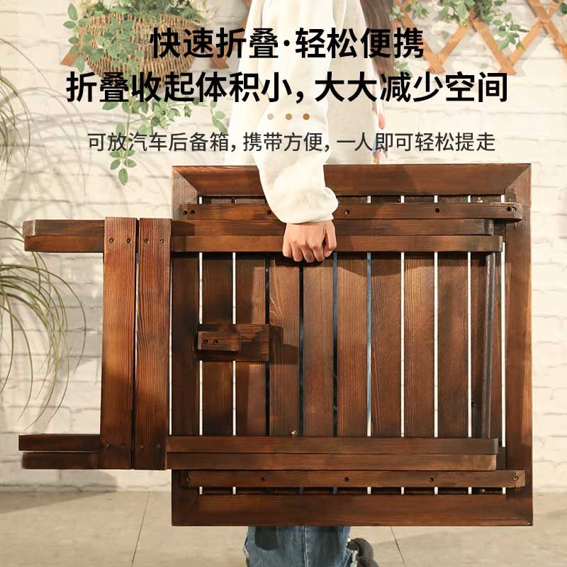 网红阳台可折叠桌椅组合休闲茶桌子小茶几三件套一桌两椅防晒防水