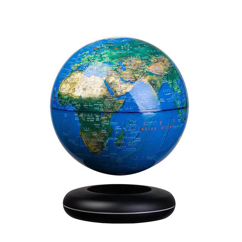 磁悬浮地球仪永动轻奢办公室男女生日国庆礼物送长辈领导发光摆件