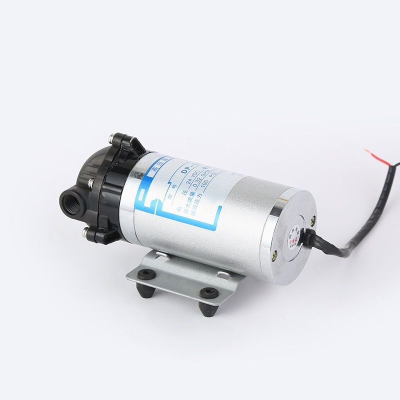 微型增压隔膜泵DP-6024V12V带压力开关直流泵/喷雾泵自吸泵高压泵