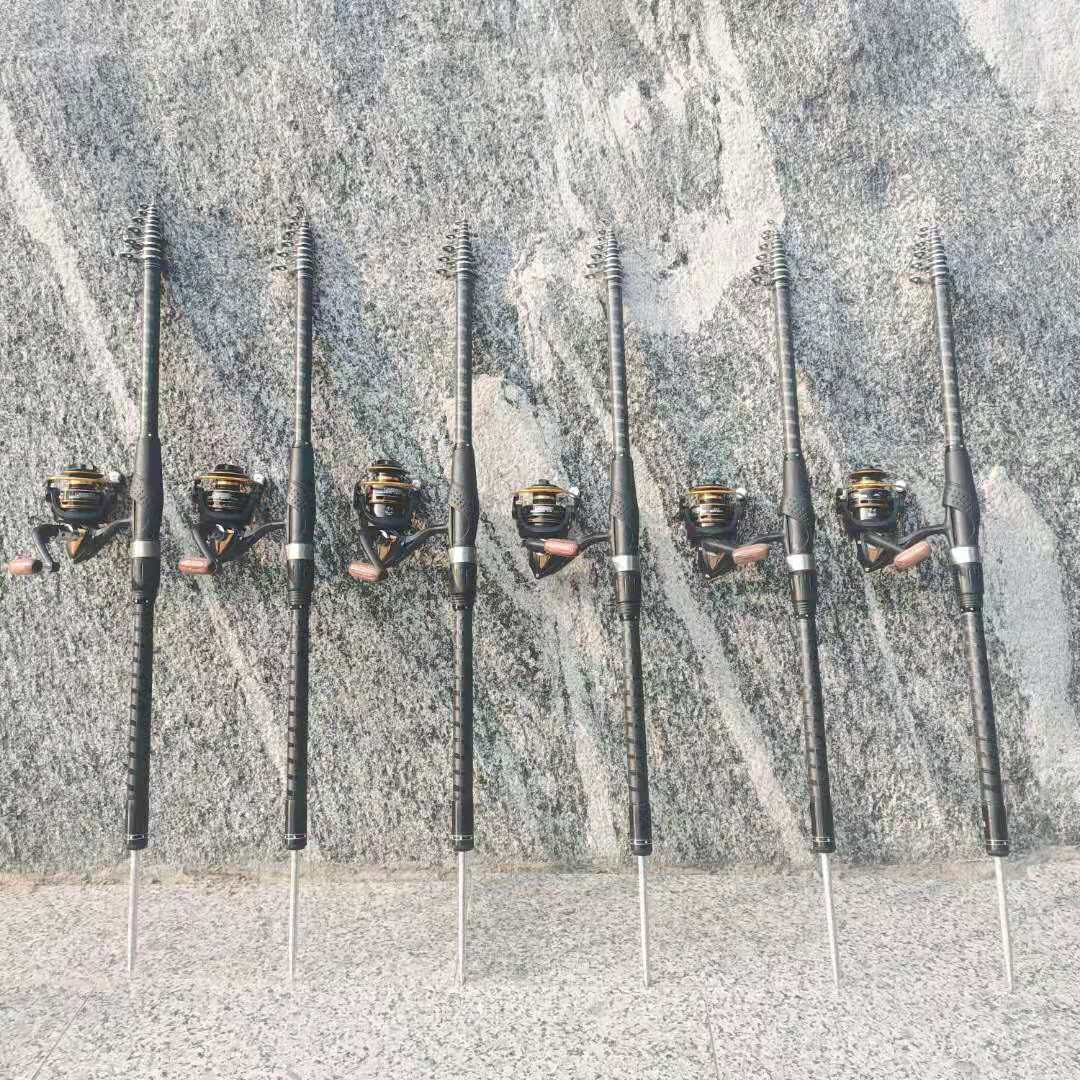 重庆小爆炸软尾矶竿大导环自带地插碳素短节滑漂远投海钓杆鱼渔竿