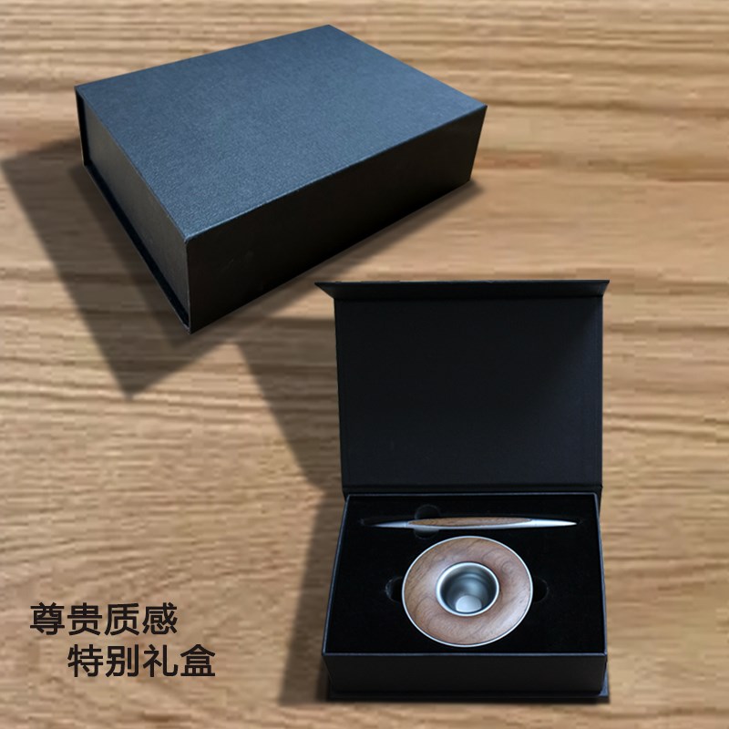 磁悬浮自立笔办公室桌面摆件装饰品送朋友领导实用高档生日礼物