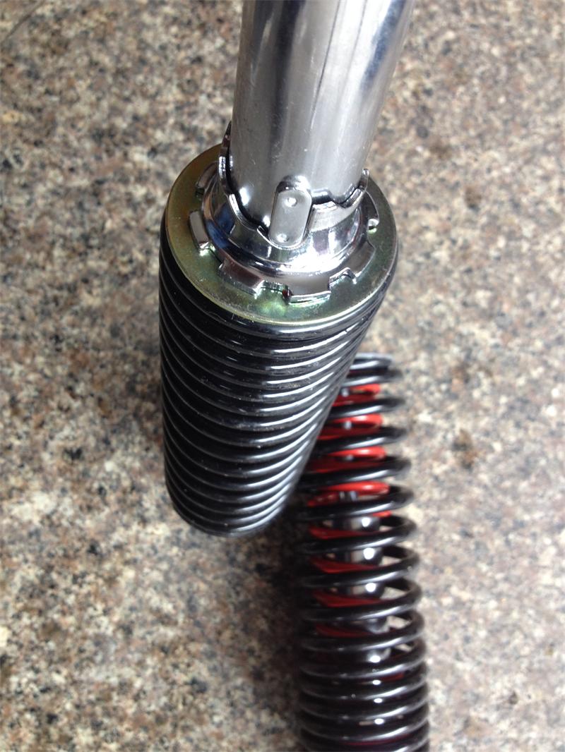电动摩托车后双弹簧减震后减震器避震器后减震器液压双簧加粗一对