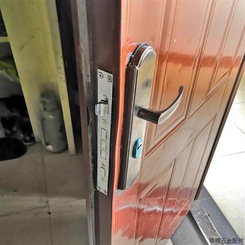步阳防盗门锁套装整套锁大门锁双快锁体快开通用型家用把手入户门