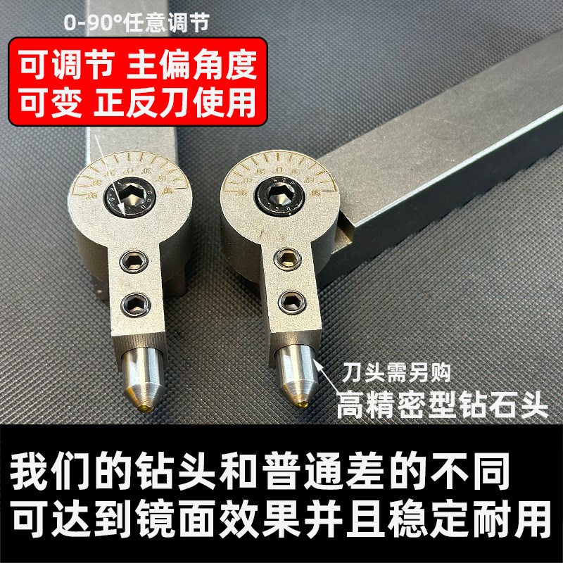 端面外径外圆滚压刀滚光刀镜面金刚石内孔钻石挤压抛光压光挤光刀