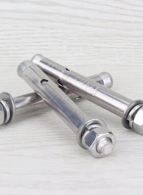 304不锈钢膨胀螺丝加长国标拉爆螺栓M18M20*x10x12x15x16x18x20cm