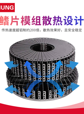 上鸿 led工矿灯工厂灯100W150W200W车间照明灯厂房仓库吊灯高顶灯