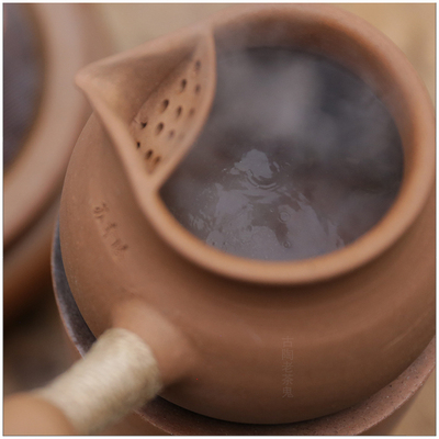 【围炉煮茶器】苏章睦 古陶老茶鬼 潮州手拉 砂铫 工夫器 煮水 炭